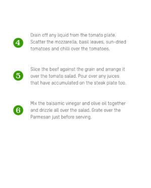 Tom Kerridge Instagram - Quick, easy and healthy - this Steak, Red Onion and Tomato Salad is full of flavour.

Hit save to try it out or find this recipe in my Dopamine Diet Book. 

#midweekmeals #homerecipes #quickandeasymeals #healthydinner #protein