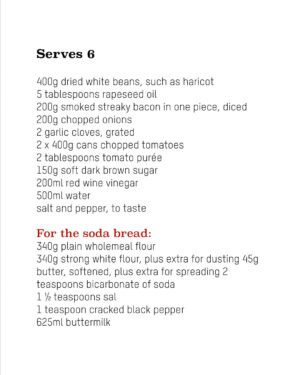 Tom Kerridge Instagram - I know the tinned version is pretty great, but this Proper Baked Beans recipe is easy and packed full of flavour. You can even try making the Soda Bread alongside it, that we serve at The Hand & Flowers. Perfect for a hearty breakfast, brunch or dinner 👊

Save this recipe to try later or find it in my Proper Pub Food book.

#breakfastinspo #sodabread #recipe