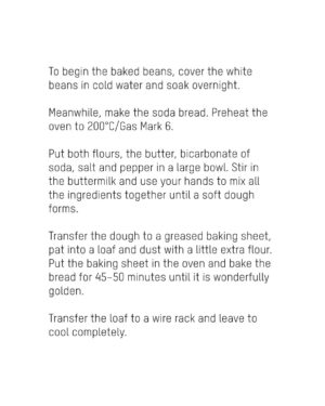 Tom Kerridge Instagram - I know the tinned version is pretty great, but this Proper Baked Beans recipe is easy and packed full of flavour. You can even try making the Soda Bread alongside it, that we serve at The Hand & Flowers. Perfect for a hearty breakfast, brunch or dinner 👊

Save this recipe to try later or find it in my Proper Pub Food book.

#breakfastinspo #sodabread #recipe