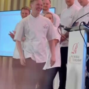 Tom Kerridge Instagram - Congratulations to @karolploch on winning the @roux_scholarship last night. He is now the first ever winner of this Scholarship from the Tom Kerridge Group. 

Karol is a Sous Chef at @kerridgesbandg and I couldn’t be prouder. What a future he has ahead of him 👏🏻 
@satbains1 @chefandregarrett @michel_roux_jr @jamesmartinchef @rouxwatersideinnbray @hulstone #scholarship #chef #rouxscholarship