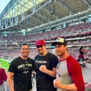 Tom Laughlin Instagram - Great friends great food great sports great weekend 

@thetommydreamer @heelziggler @coryadamsbrah @azcardinals @arizonacoyotes @suns @kabukisushi @wetzelspretzels