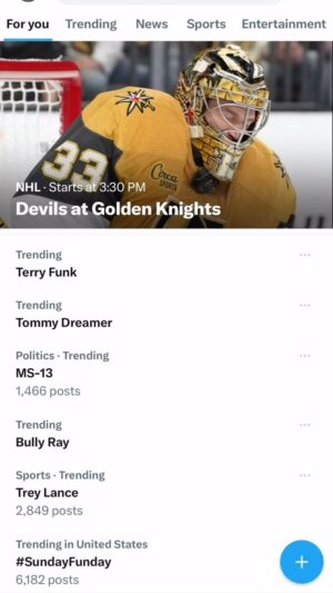 Tom Laughlin Instagram - Trending for 2 days is cool
Seeing Terry Funk trend means everything to me
Some good company @bullyray3d 
#ECW #Forever