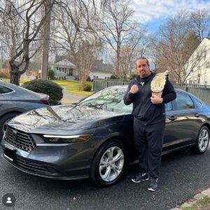 Tom Laughlin Instagram - Some of the best things from all my pro wrestling trips is the people & relationships you make along the way
Shout out to my man @jtrincilla 
@helpinghandautoleasing 
We met at a wrestling show
He has helped me get every car ever since
Gets the best deals
 I do nothing LOL
Really like my @honda Accord so big,comfortable rides great