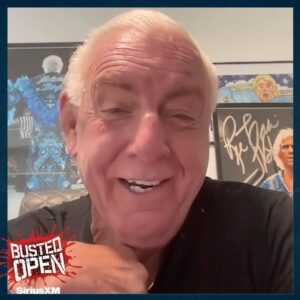 Tom Laughlin Instagram - “The Nature Boy” Ric Flair shares a FASCINATING story about Kurt Angle 😳😳😳
