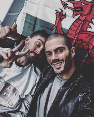 Tom Parker Instagram - Let’s do this Wales 🦾🏴󠁧󠁢󠁷󠁬󠁳󠁿