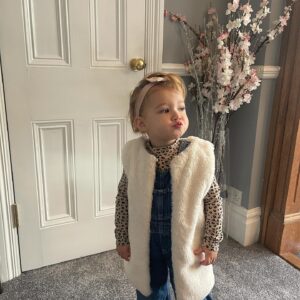 Tom Parker Instagram - Getting her fashion on today @aureliaroseparker