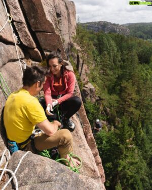 Tom Randall Instagram - Sweden is home to the granite trad climbing paradise of Bohuslän, which until this past summer I'd never been to unbelievably🙈. @petewhittaker01 has been climbing over here for fairly regularly for the last 10yrs and has always been telling me about how incredible it is... he's not wrong!

As the Peak District is home to some of the UK's most obsessed and dedicated trad and crack climbers, I thought the best possible way to experience my first trip to Bohuslän would be to combine a group of Brits with an equally psyched group of keen Swedes! The trip worked out absolutely amazing, with a grand tour of some of the best crags in the area and despite the toasty temps, loads of classics were done and jamming fully invested in. 

If you're into either trad in general or crack climbing specifically, I can't recommend the area enough. You can have a brilliant trip whether you're climbing VS, E3 or E7! The amazing thing is that the climbing is actually very varied as well. There’s face, crack and arête and due to the number of crags you just can’t run out of options. 

Many thanks to @philippklein in joining us on the week of granite shenanigans and capturing the vibe of the area with his mega photos as usual. Also to all the keen Swedish and British crack samplers… you’ve only got yourself to blame 😅

@cha0s.incarnate @silveira.bells @gsandstroem @joelurner @philippklein @knutasnina @deansontoasts