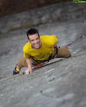 Tom Randall Instagram - The one that got away…. for the moment! Just finished up a trip in Austria trying Prinzip Hoffnung with @annahazelnutt and it was one of those “nearly, but not quite situations” that do happen! 😅 I used to get a bit frustrated about these as it always felt like the success of the trip was determined by the outcome of ‘productivity’ but that doesn’t really work for me any more. It just leads to too much focus on a goal and not the fun of the experience. Definitely not easy to get it right as being a ‘pro’ is somewhat correlated with success (however you define that) and I’m still prone to getting it wrong. However, this time it felt right as at the end of the trip in the last couple of days I realised I was getting increasingly detached from the send and that the more I tried to force myself to be psyched it wasn’t quite right. So… what to do? I set zero expectations on each remaining days, I went with whatever felt fun (lead, TR, random jumping off) and it went back to being just perfect again! If anything I left more psyched that it’s still there for a return trip and I’ve got a bit of improving to do. 

Big shout to Anna for getting this route done. It’s not really her forté being quite cracky and it’s deffo not an easy route despite the number of repetitions… don’t let that fool you! She also climbed the crux with a duff method (well done) and did the bold climbing with zero fuss really (again, good effort). 

Looking forward to some Welsh trad this coming month now! 💪💪

Photos by: @philippklein 📸 

@rab.equipment @wildcountry_official @unparallelup