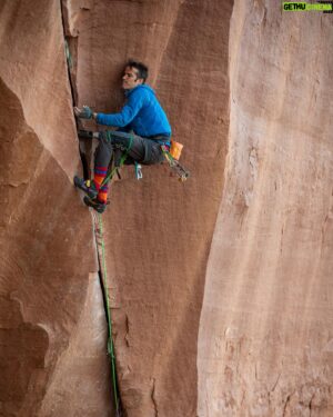 Tom Randall Instagram - Morning! 🏜️ “Stranger Than Fiction” final update…

After a month of working on this amazing line out in the desert with Pete, I’ve had to walk away empty handed without the ‘tick’ but with sooo many other things that I’m really psyched, proud and grateful for. 

Whilst I couldn’t put together the redpoint at the end, I was super happy with how my prep for the trip went, how the projecting progressed and how close I was getting. I knew the goal was one of those ‘stretch’ ones, so expectations were in line with that and like some other trip projects I’ve had to defer to later dates, it’s been a really positive and fulfilling outcome still. I’d wondered if I could get back to the fitness/strength of 2019/20 (I could) … I’d wondered if I’d still enjoy the deep end of projecting with Pete (I did) … and whether I’d still have the same love for focus and no distraction (this I struggle with more, perhaps). 

Fave bits of the trip:
🦇 @petewhittaker01 flash of The Cleaver and subsequent out of body experiences 😅
🐝 @mariaugustahs nonchalantly flashing The Crackhouse with no pads and making no big deal of it. 
🐞 @onechicktravels finally revealing how much I improved her birthday the previous year in the aforementioned Crackhouse 
🦋 @lor_sabourin sending Stranger and mega interview about their process (more on that soon)
🐹 @tradprincess smashing out Black Mamba, barely resting on her laurels and immediately looking at Crown of Thorns. Committed 😅🙌
🕺 @jeffingabout for max 🪩and wobbly knees 😍

I really can’t wait to dig back into the training for Stranger again next year and go back a bit more informed on what’s needed. Overall, I’d rank this one as one of the very hardest cracks in the world and is one that requires ALL the skill sets. If you can’t get to Recovery Drink and Jossingfjord, this is your next best option 😈

Photos by @andrew_burr - forever grateful! 🙏🙏

@rab.equipment @wildcountry_official @wide_boyz @mytendon @rhinoskinsolutions @unparallelup