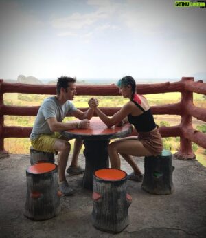 Tom Randall Instagram - It’s story time!! Two punters in Thailand, two lines of bolts put into the same piece of lovely pink rock… who will “win” 🤔 (Yes, you know it already 😂)

Well, the definitive answer is in the latest episode on the @annahazelnutt YouTube channel and needless to say this is every bit of our normal, slightly chaotic fun!! If you enjoy this story-time style of video editing let us know as we enjoyed the banter 😅

Importantly, this video is part of a larger project where we’re working on a sustainable eco-tourism project with the help of our trip sponsors (@rab.equipment) and @kkclimbingclub & @o_way_of_life which will be out as a feature film in due course! 

Film link is in our stories! 🎥🎥🎥