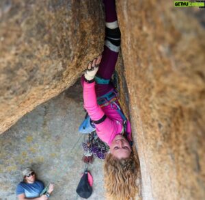 Tom Randall Instagram - USA Crack Camps! 🇺🇸 I’ve had the pleasure (and sometimes pain 😅) of climbing pretty much every size and type of crack with @tradprincess in the last few years and also watched her share a lot of knowledge with people at the crags (including me! 🙏) so that they get to tap into her experience… It’s now that time of year when you can go and do this a bit more officially via her Crack Camps this May and June. I fully recommend that she knows her shizzle!! Also she’s got @onechicktravels @lor_sabourin and @gorisb (and others) on hand to pump up the learning an extra notch and they’re also frickin’ good fun to hang out with in general. If you want to really get stuck into this style it’s a good place to start as TRs are set up, there’s demos on all the sizes, coaches on hand all day and you can do some leading if you feel up to it! 💪💪

There’s plenty of info on Mary’s Insta, but also I’ve put a link in my stories should anyone need it 😊

Photo credits: @spencermckaay & @tradprincess