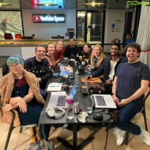 Tom Scott Instagram - Coworking. Although the “working” is optional.