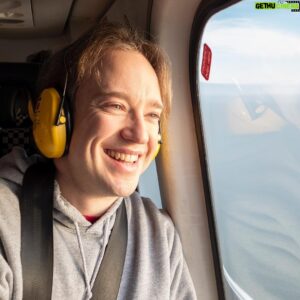 Tom Scott Instagram - Good view from up there. [🚁: @orsted / 📷: @unnamedculprit]