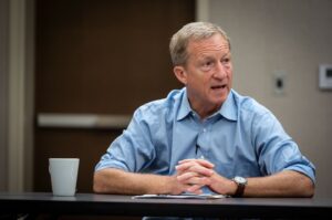 Tom Steyer Instagram - Through my decades of investment experience at Farallon Capital and now Galvanize Climate Solutions, I have seen how investment has the unique ability to influence policy and regulations. Investors have the power to advocate for policies that support clean energy and sustainability. By directing capital toward companies and projects that align with climate goals, investors can shape the market and create a demand for sustainable practices. This, in turn, can encourage governments and policymakers to implement regulations that promote clean energy and reduce carbon emissions.