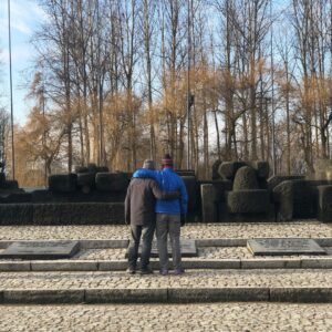 Tom Steyer Instagram - In December of 2018, I visited Auschwitz. It was a stark reminder of what humans can do to each other, and it's felt ever more strongly over time.

The scale of the horror was unimaginable. They killed 1,000 people per day there for 3 years. They killed every child.

That’s why we remember the horror today, on the 76th anniversary of the liberation of Auschwitz. To honor the victims and to prevent any further genocide.