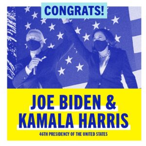 Tom Steyer Instagram - All of the countless hours strategizing, organizing and believing that there was better have all led to this! Congratulations to @joebiden   @kamalaharris on a truly HISTORIC victory 🗳✅