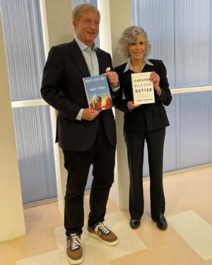 Tom Steyer Instagram - Wrapping up my book tour this week feeling grateful for everyone who has supported the release of #CheaperFasterBetter. I am more confident than ever that together, we will win the war against climate. If you have not read it yet, you can order your copy here: https://www.tomsteyer.com/cheaper-faster-better/.