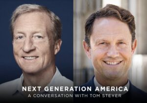Tom Steyer Instagram - Today at 6 pm PT, I'll be joining Grace Cathedral and their Dean Malcolm Young to talk about the state of our country in the new year and healing division. Hope you can make it!

Reserve your spot now at: https://gracecathedral.org/calendar-events/grace-forum-online-with-tom-steyer-next-generation-america/
(link in bio)