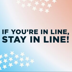 Tom Steyer Instagram - Stay in line! Let’s close this thing out strong!
