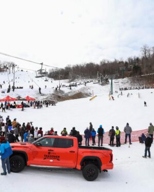 Tom Wallisch Instagram - 🚨 Attention East Coasters! $16,000 total up for grabs at the @toyotausa Takeover Weekend Rail Jam! February 24th at @7springspa ! Men/women and Ski/snowboard categories, cash prizes and a super fun setup for all abilities! See you all there! Link in BIO for details/registration