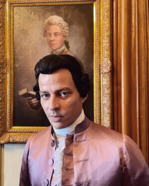 Tom Wlaschiha Instagram - meet Henri — 
he‘s scheming his way through DANGEROUS LIAISONS
out Nov 6 on @starz 

@dangerousliaisons #starz @lionsgateplusuk