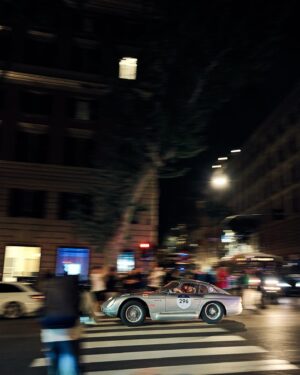 Tom Wlaschiha Instagram - We did it ! #millemiglia2023 
2200km in 5 days across Italy in 
a 1954 Alfa Romeo Sportiva 2000.

Grazie !! @alfaromeoitaliaofficial @alfa_romeo_de @ninacarmaria 
for this crazy unforgettable ride 💚🤍❤️