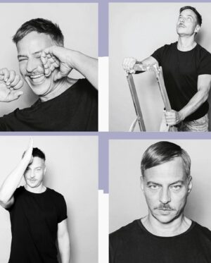 Tom Wlaschiha Instagram - interview without words
danke @szmagazin 

@_paula_winkler_ 📸