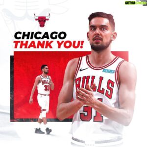 Tomáš Satoranský Instagram - Thank you Chicago! Thank you for making me and my family feel at home these last two years. It was such an honor to wear the jersey of such a historic organization @chicagobulls with such an amazing fan base. I wish all the players the best of luck.

Now it’s time for new challenge and I’m super excited to be part of @pelicansnba 

Next stop NOLA!