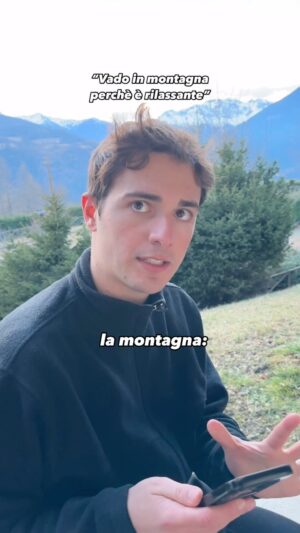 Tommaso Cassissa Instagram - Ho pranzato in un rifugio e ho speso 30 euro per delle patatine fritte ghiacciate, buon fine anno ❤️
