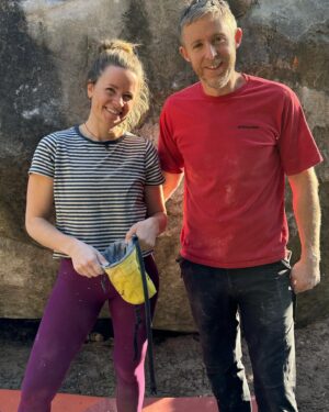 Tommy Caldwell Instagram - I’m still buzzing from my first rock climbing trip I’m over a year! Doc still says I should avoid jumping down into my healing achilles so I took the somewhat lame opportunity to top rope some proud highballs, which unsurprisingly made them feel easier than their grade. Despite that I’m relatively satisfied with my climbing.

The real magic of the trip was the simple joy of being out in the forest with family and great friends all day every day. Most years since becoming parents Becca and I have made the spring trip to Fontainebleau. It’s great to jumpstart summer fitness. And better for family adventuring.