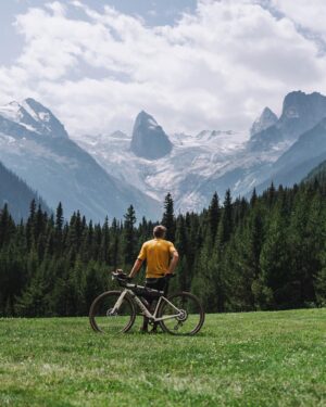 Tommy Caldwell Instagram - Our second big climbing spot of the trip was the Bugaboos. This is a place I have wanted to visit ever since my friend and alpine Climbing mentor @topher.donahue told me about climbing a wall in North America taller than El Cap. So after biking nearly a thousand miles from Mt. Hooker we hiked the 5 hours into the East Creek Basin. We climbed 4 big routes in 4 days ending in a big link up. All the routes we did were repeats of climbs put up by good friends including All Along The Watchtower, the climb Topher told me stories about. I’ll leave some mystery to the remaining details. As you might have guessed by now, this whole adventure is being filmed. So you’ll know soon enough. Let’s just say the Bugaboos is even more impressive than I had imagined. It was also great spending time with some all time favorite people in East Creek including @willstanhope, @sonnietrotter,  @maurybirdeell, and @ad_wyatt. 📸 @taylor._shaffer 

Just to the south of the Bugaboos is a valley called the Jumbo Valley that was slated to be turned into a ski resort. A group of environmental activists successfully fended off the effort. As we hiked, we pondered the thought experiment of what it would be like if the Bugaboos was turned into a resort with lifts to the walls, cafes, and masses of people. A little like Chamonix. I’d love to hear your thoughts. Hit the link in my bio to watch the @patagonia film about saving the Jumbo Valley.