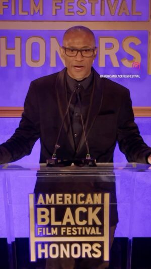 Tommy Davidson Instagram - Such  an INSPIRATIONAL night, surrounded by black excellence! @americanblackfilmfestival @nicecrowdevents