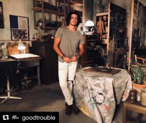 Tommy Martinez Instagram - Aghhh!!! Can’t wait for you guys to see this show in 2019🤘🏼
・・・ @goodtrouble 
Meet Callie & Mariana’s new neighbor, Gael. A socially conscious and politically active graphic designer.  #GoodTrouble