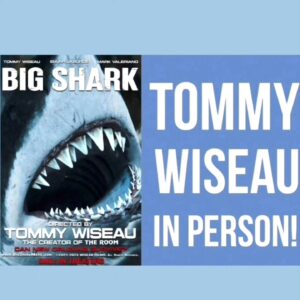 Tommy Wiseau Instagram - SACRAMENTO !!! YESTERDAY WAS FUN !!! I'LL SEE YOU LAST DAY IN PERSON  TODAY !!! PHOTOS   Q&A BEFORE ALL SCREENINGS !!! LETS GET LOST IN MAGNIFICENCE !!!😎🌹🏈🦈🐶

BIG SHARK 10pm   Q&A (before Screening   Pictures) July 13
Go to TheRoomMovie . Com website, scroll down to SACRAMENTO, click THE TOWER THEATER, scroll down to "See More" and click, look for BIG SHARK July 12

THE ROOM 6pm and 8pm   Q&A (before Screening   Pictures) July 13
Go to TheRoomMovie . Com website, scroll down to SACRAMENTO, click THE TOWER THEATER, scroll down to "See More" and click, look for THE ROOM July 12

_________

Dallas IN PERSON
BIG SHARK   Q&A August 17
Go to TheRoomMovie . Com website, scroll down to DALLAS under BIG SHARK, and click ANGELIKA FILM CENTER

THE ROOM   Q&A August 16, 17
Go to TheRoomMovie . Com website, scroll down to DALLAS under THE ROOM, and click ANGELIKA FILM CENTER