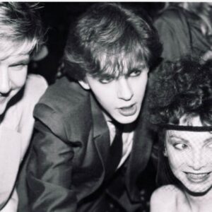 Toni Basil Instagram - Come join me at the Grammy Museums celebration of the 40th anniversary of my 1984 Billboard #1 hit song “Hey Mickey “and my 1984 longform video “ Word of Mouth “Grammy nomination . 
Its This Wednesday evening January 11 in the theater at the museum for a two hour retrospective of my career with Q&A hosted by Tina Malave .800 West Olympic Blvd.
Pictured is Duran Duran and myself February 28, 1984 at the 26th annual Grammy’s
The nominees in the video category were the Rolling Stones ,Grace Jones , Olivia Newton-John , and the winners Duran Duran .Yes  I was very flattered to be part of that group!
Other pictures 
Holding my Hey Mickey gold record with my good friend singer, artist and brilliant songwriter of “Boogie Wonderland “ with Earth Wind and Fire and the “Friends Theme “ amongst a multitude of other songs is Allie Willis .
Line drawing portrait on the Billboard chart is by Donfeld, Oscar-nominated Hollywood costume designer.

 #grammymuseum #tonibasil #mickey #heymickey #1960s #1970s #1980s #80s #music #dance #choreography #thelockers #losangeles #80icon #popculture #director #wordofmouth #longformvideo #grammynominated #numberonesong