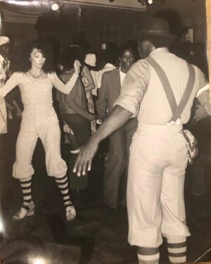 Toni Basil Instagram - It was so much fun! Here’s a group of 4 photos from last Thursday October 19th.

Photo 1 - I’m so grateful to have this picture from the early 70s of Greg Campbellock Jr. and Slim the Robot (peaking around the corner) at the club called ‘The Apartment’ on Exposition and Crenshaw, after one of The Lockers television performances. 

Photo 2 - Toni Basil and Slim the Robot

 Photo 3 - USC Panel on “The History and Legacy of L.A. Club and Street Dance” 

From left to right:
D. Sabela Grimes (USC Kaufman)
Toni Basil
Slim the Robot
Sharon Hill (Soul Train)
Deidra “Krucial” (krumper, Demolition Crew)
Charlie E. Schmidt aka Vzion (Groovaloos)

Preceding the show, UNDERSCORED by Ephrat Asherie Dance, presented by USC Visions and Voices (@uscvandv)

Photo 4 - Toni Basil and Daria Yudacufski, Executive Director, USC Visions and Voices

#tonibasil #slimtherobot #usc #gregcampbellockjr #thelockers #streetdance #visionsandvoices #heymickey #laclub #doncambellockcampbell