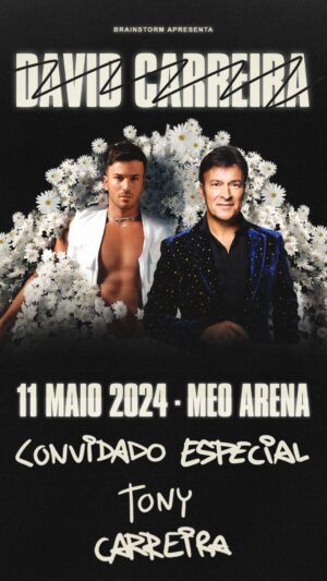 Tony Carreira Instagram - “Nas incertezas o nosso amor é sempre certo”, não podia estar mais feliz por saber que vais fazer parte do primeiro concerto da minha Última Dança Tour.
Vai ser um momento único, inesquecível, galáctico como eu costumo dizer ❤️
Não sei se nos vamos voltar a cruzar em palco na digressão por ambos termos grandes agendas de concertos, portanto, vou querer aproveitar ao máximo no dia 11 de Maio na @meoarenaoficial