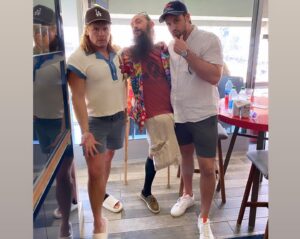 Tony Cavalero Instagram - Awesome food, Dodgers baseball, and a squad of veterans from the Soldier Care Project—the recipe for an unforgettable weekend! Epic times with our real-life heroes! 🍔⚾️🇺🇸