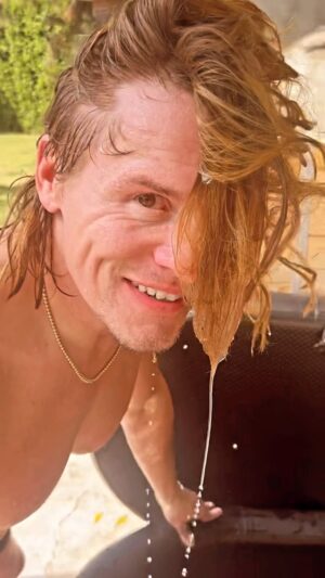Tony Cavalero Instagram - Plunging out the clogs to clear the pipes to allow that LONGEVITY to FLOW 💦 "I'm gonna live 10 more years"