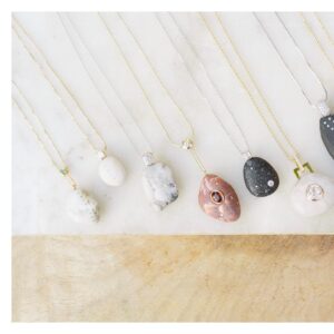 Tony Cavalero Instagram - When we were water babies 🌊 A few picture-perfect moments from over the years at Lake Tahoe 🖼️ This breathtaking place has been our sanctuary, filling our souls with serenity and inspiration since supes early on in our 'ship 🏞️✨ Now, my brilliant Annie has created a captivating collection of one-of-a-kind pendants (SWIPE RIGHT) handmade with stones from the very shores of our beloved lake (that she would pick up this winter while I cold plunged) 🥶 Get a little of the magic of Tahoe around your neck 👉 Currently available at Kalifornia Jean Bar in Truckee and coming soon online at anniecavalerojewelry.com (DM us if you want any of these sneak-peek pieces) 👏Special thanks to the talented John Apsey for capturing the essence of these stunning pieces 📸Let the Lake Tahoe love story continue... 💙💍