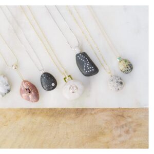 Tony Cavalero Instagram - When we were water babies 🌊 A few picture-perfect moments from over the years at Lake Tahoe 🖼️ This breathtaking place has been our sanctuary, filling our souls with serenity and inspiration since supes early on in our 'ship 🏞️✨ Now, my brilliant Annie has created a captivating collection of one-of-a-kind pendants (SWIPE RIGHT) handmade with stones from the very shores of our beloved lake (that she would pick up this winter while I cold plunged) 🥶 Get a little of the magic of Tahoe around your neck 👉 Currently available at Kalifornia Jean Bar in Truckee and coming soon online at anniecavalerojewelry.com (DM us if you want any of these sneak-peek pieces) 👏Special thanks to the talented John Apsey for capturing the essence of these stunning pieces 📸Let the Lake Tahoe love story continue... 💙💍