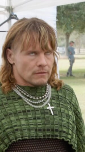 Tony Cavalero Instagram - Just being a sneaky little devil 😈 behind the scenes 🎬 of @therighteousgemstones 🫶 love my pals for playing along!