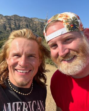 Tony Cavalero Instagram - John from Chucktown came to LA like a wild photographing tornado 🌪️ These epic snaps are proof that this city couldn't handle our shenanigans. Thanks for grabbing all the furry and madness @thejohnapsey 📸😂 more importantly, thanks for the amazing company and friendship 🫂