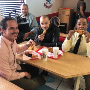 Tony Dalton Instagram - Great chicken at Gus’ place. #bettercallsaul