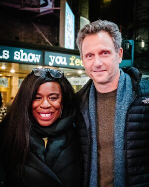 Tony Goldwyn Instagram - Blown away by @uzoaduba and the incredible cast Clyde’s last night! @lynnnottage has written another piece of magic. Hilarious and heartbreaking. Don’t miss this!!! #clydesonbroadway @2stnyc