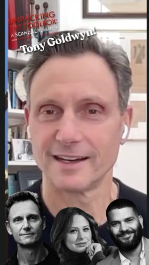 Tony Goldwyn Instagram - SO MUCH IN THIS EPISODE! @tonygoldwyn AND @zterps join us this week! Gonna post a bunch of clips, but YOU GOTTA LISTEN TO THIS ONE! #UnpackingTheToolbox @scandalabc