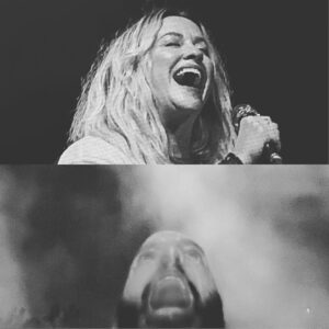 Tony Hale Instagram - Singing with @alanis last night. She was INCREDIBLE. I was not.