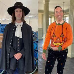 Tony Hale Instagram - I needed a makeover. #hocuspocus2