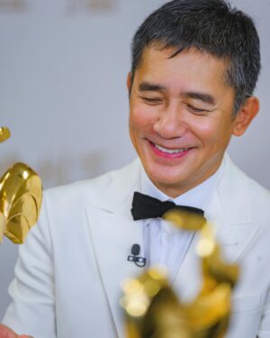 Tony Leung Chiu-wai Instagram - 開心！恭喜你梁先生！🎉🎉🎉