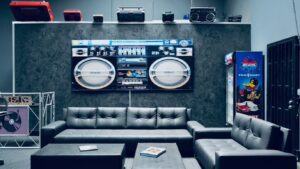 Too $hort Instagram - Lot of memories since 2015 at Too Short’s Boombox. Look at it now yall. DAMN. We just relocated to a new spot 3 months & then I woke up to this on the news last week. Amazingly, the new Boombox is up & running, it’s new & improved & I’m looking forward to recording future episodes of @DONTSTOPRAPPIN my Sirius XM weekly radio show & making a bunch of new music in the lab. I wanna say thank you to everybody who’s worked with me over the years & helped me make soooooo many funky songs. I appreciate all yall. And thanks to my folks that built the new Boombox with me. Zach, Lu, Armand & his crew, the homie Bert & Eugene who did the new Boombox set. He says hit him if you need somebody who does quality work. They do everything from movie sets to custom homes, custom creative designs, custom paint and anything you can think of…. Eugene 818) 470-1250. Swipe right to see the new Too Short’s Boombox set